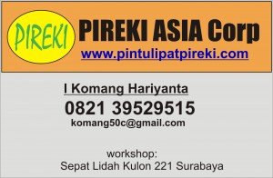 Pintu Lipat Pireki Kartu Nama 1